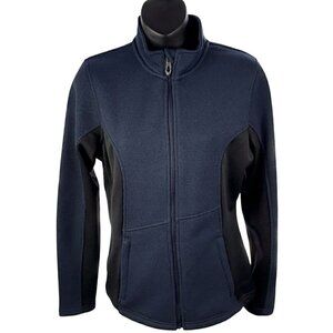 Spyder Full-Zip Sweater Fleece Jacket Frontier Navy Women’s M NWT 187335 GORP